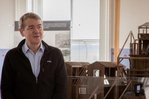 Senator Michael Bennet Visits the Fairplay Courthouse